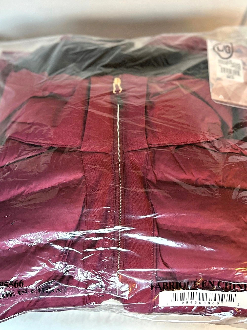 Reebok Women's Ski Jacket Burgundy Large NWT - Picture 2 of 3